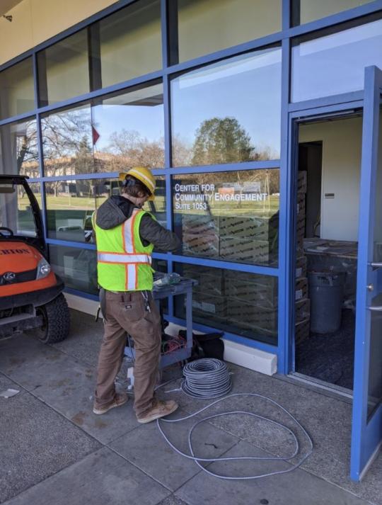 Exterior of new CCE space